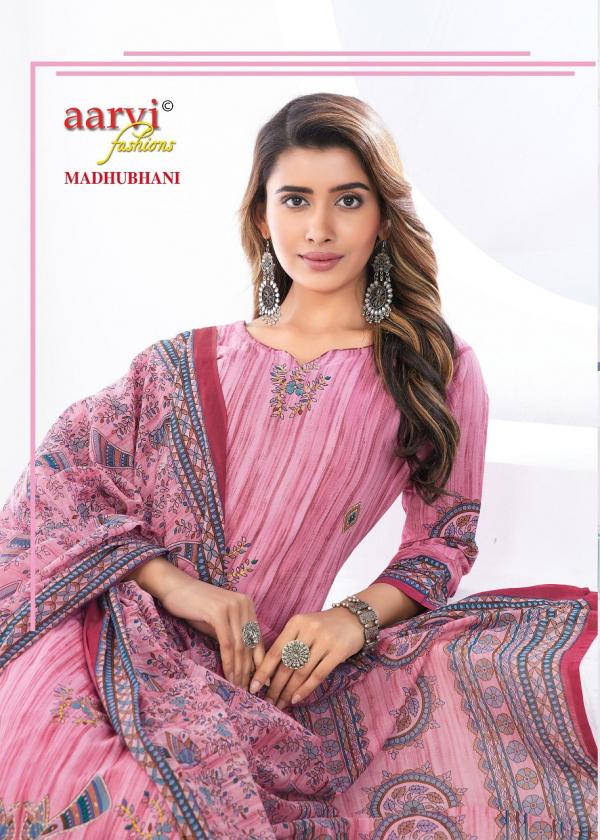 Aarvi Madhubhani Vol-1 – Kurti Pant With Dupatta